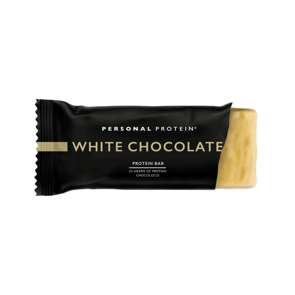 pp eiwitreep witte chocolade open