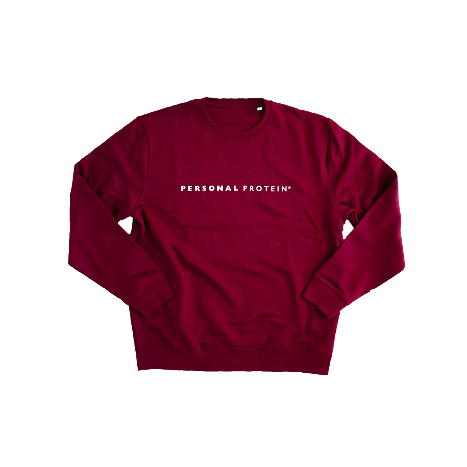 Burgundy Crewneck Sweatshirt Personal Protein