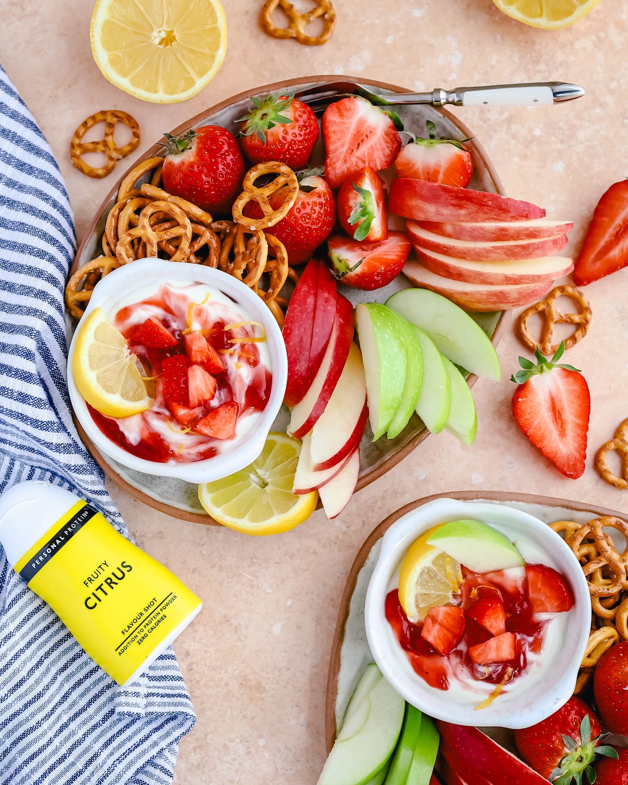 Citroen_aardbei_cheesecake_dip